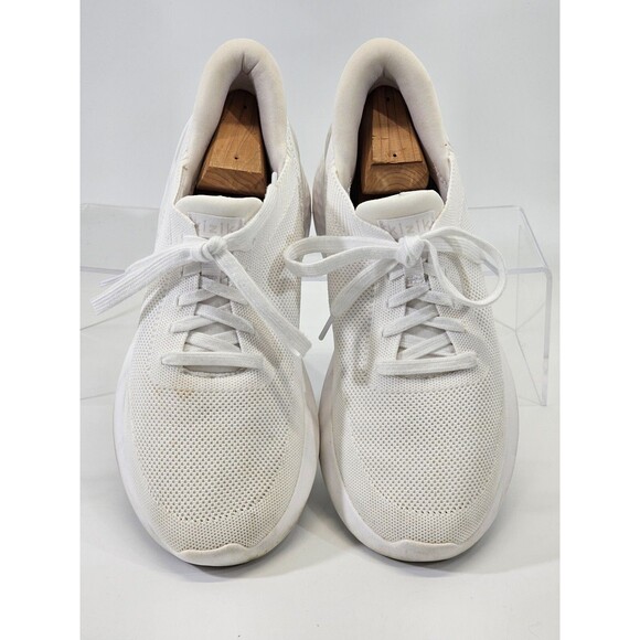 WN Men's 7.5W Women's 9W Kizik Athens Athletic Shoes White Casual Sneakers EUC! - Picture 4 of 8